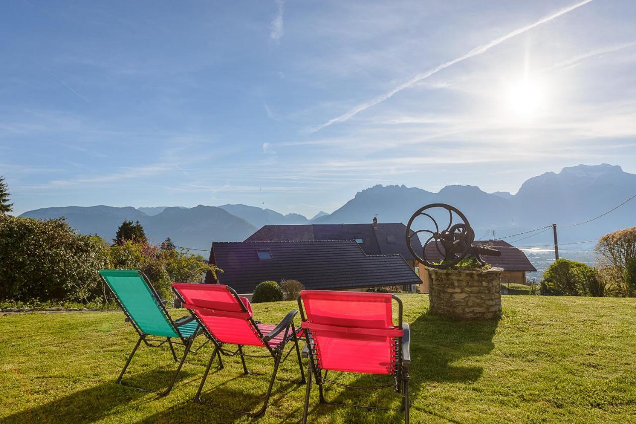 ST JORIOZ vue lac 180 Spacieuse maison privative sur grand jardin clos by LocationlacAnnecy, LLA Selections Saint-Jorioz Extérieur photo